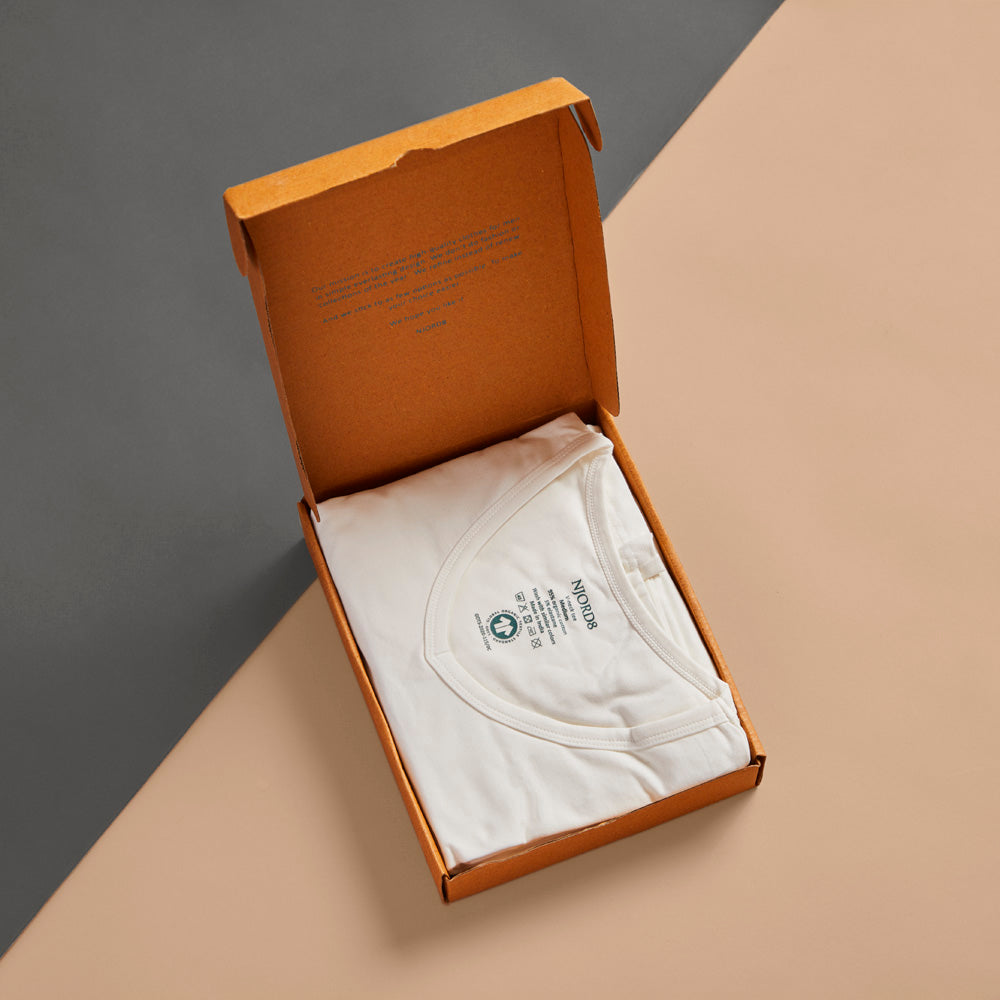 Undertrøje - off-white (3-pak)
